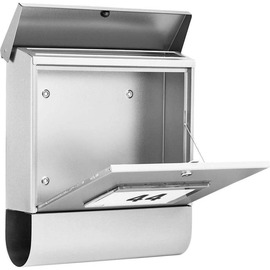 Thumbnail - Burg Wächter, Briefkasten, Solar-Briefkasten-Set MALAGA 4400 Si