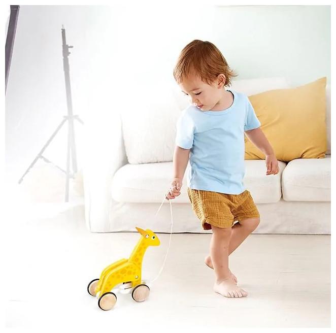 Actual product image Hape Pull-along giraffe