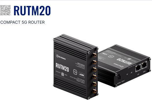 Produktbild Teltonika RUTM20 (Global, EU PSU)