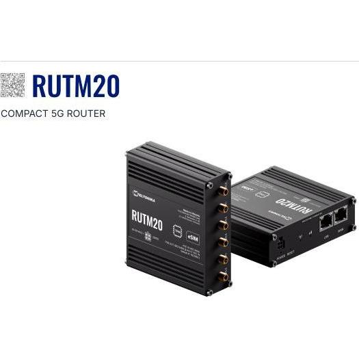 Teltonika RUTM20 (Global, EU PSU), Router