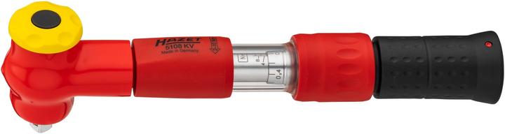 Produktbild HAZET Drehmomentschlüssel ∙ schutzisoliert 5108KV ∙ Nm min-max: 2 - 10 Nm ∙ Toleranz: 6% ∙ Vierkant… (3/8", 2 Nm, 10 Nm)