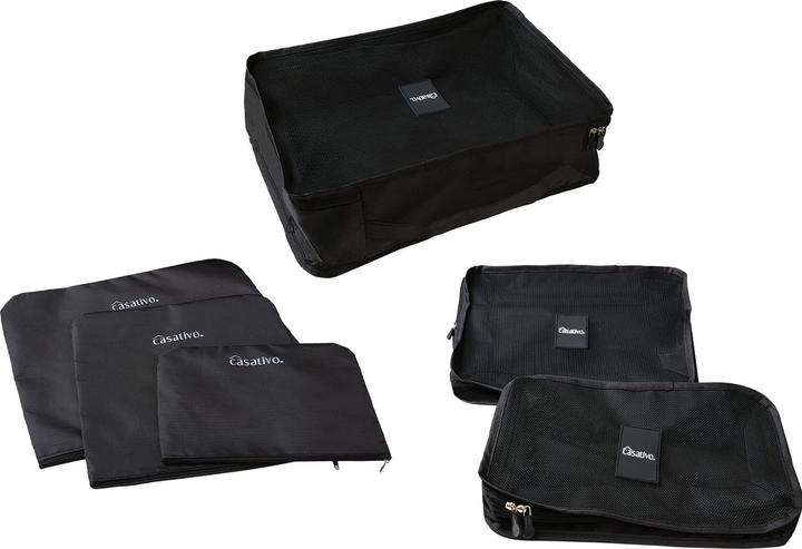Produktbild Casativo 12er-Set Kleider-Organizer für Koffer, Reisetasche & Co., 6 Grössen
