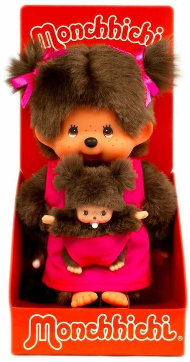 Produktbild Monchhichi Mother Care Pink Girl (20 cm)