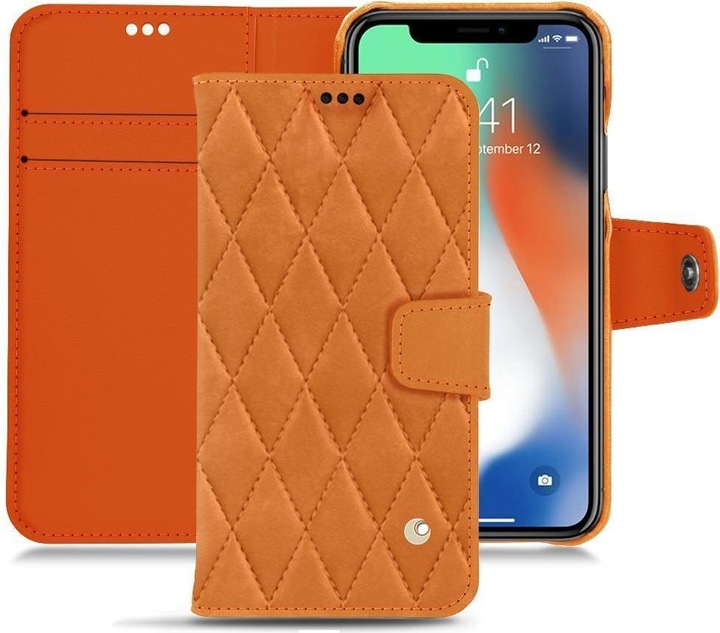 Produktbild Noreve Lederschutzhülle Wallet (Apple iPhone XS Max)
