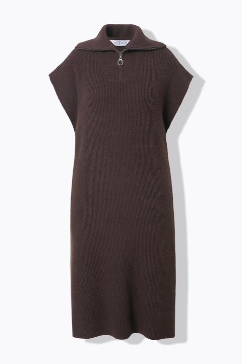 Image du produit Studio Untold Robe en maille, oversized, col camionneur, sans manches (54)