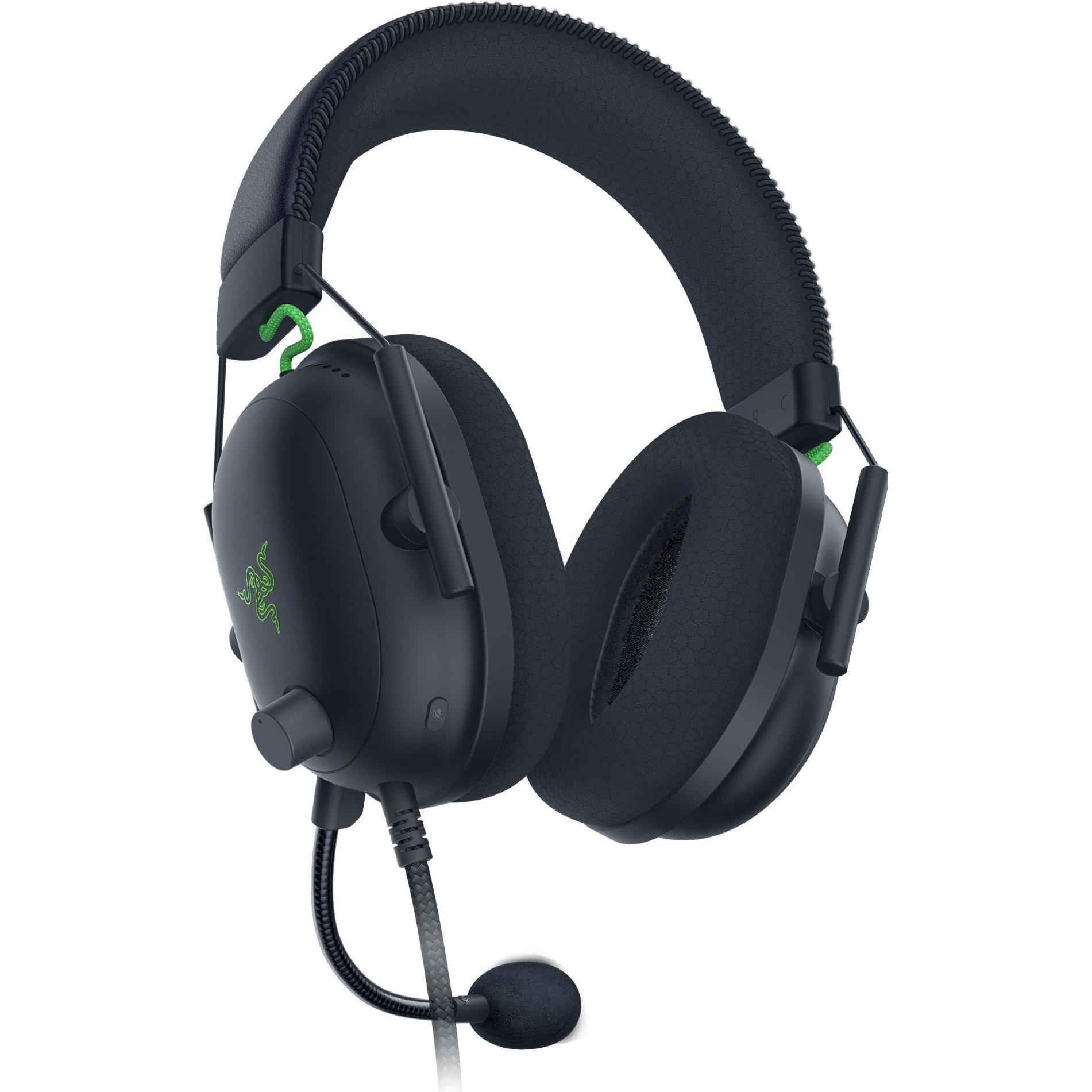 Thumbnail - Razer Blackshark V2 (Kabelgebunden), Gaming Headset, Schwarz, Grün