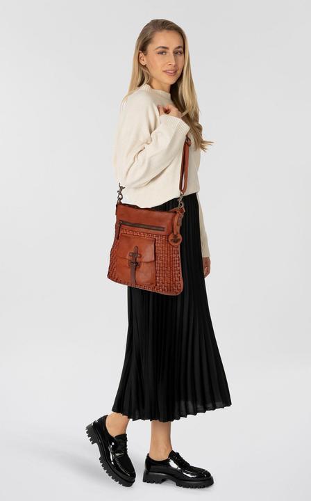 Produktbild Harbour 2nd Urban Poets Schultertasche Leder 33 cm