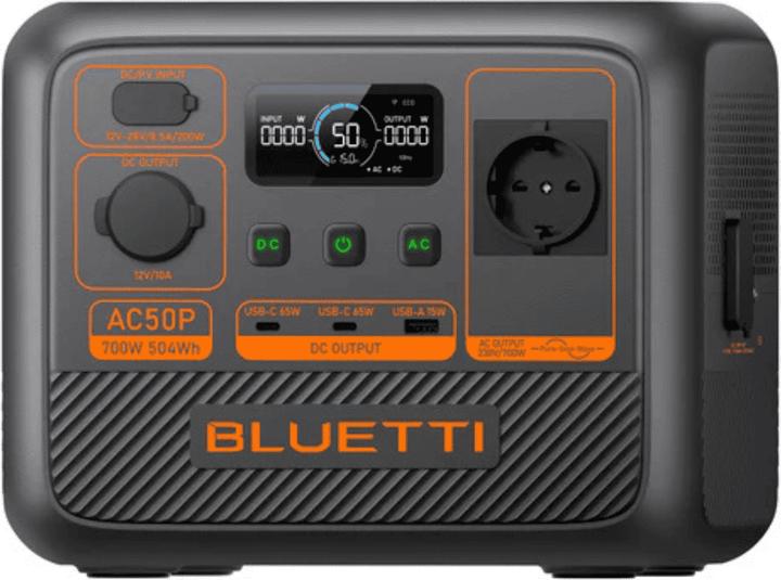 Bluetti AC50P (504 Wh, 6.90 kg)