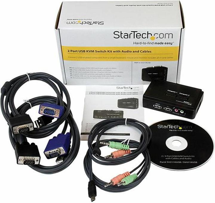 Produktbild StarTech 2 Port High Res. 350 MHz Video Splitter