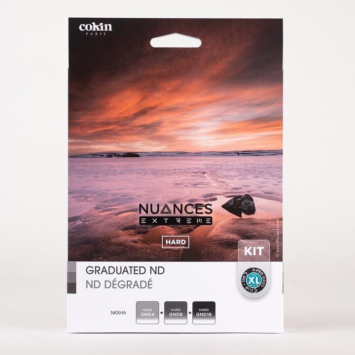 Actual product image Cokin Nuances Graduated Filter Kit Hard Extr. (GND4H/8H/16H) (Series X (XL-Size)) (Neutral density filter)