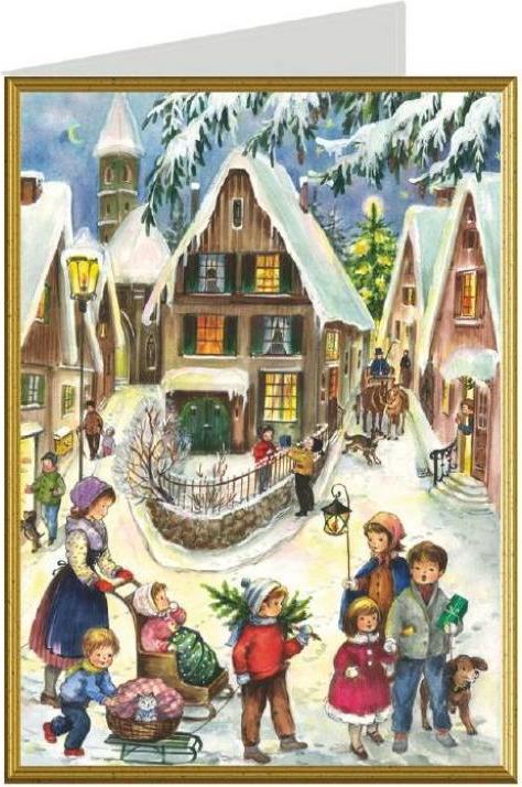 99001 - Weihnachtskarte - Weihnachten mit Familie
