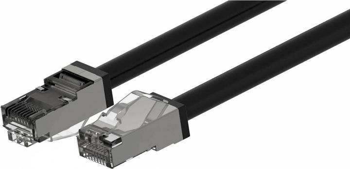 Actual product image Wirewin Patchkabel Outdoor Cat 6A, S/FTP, 50 m, Schwarz (S/FTP, CAT6a, 50 m)