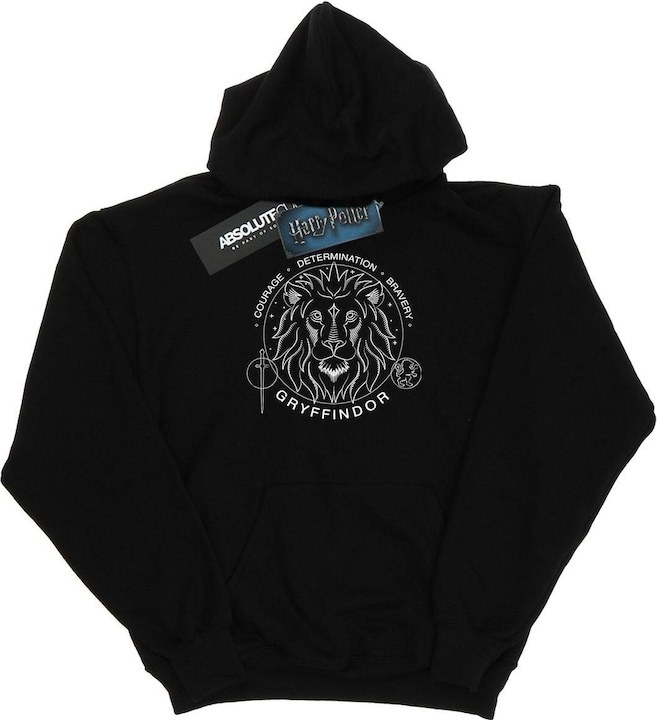Immagine prodotto Gryffindor Seal Felpa con Cappuccio Uomo (L)