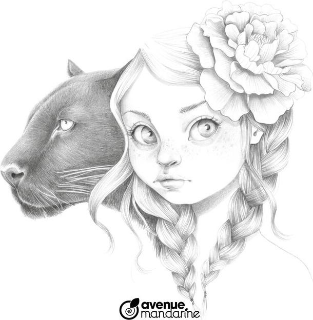 Immagine prodotto Avenue Mandarine Libro da colorare Coloriage Wild