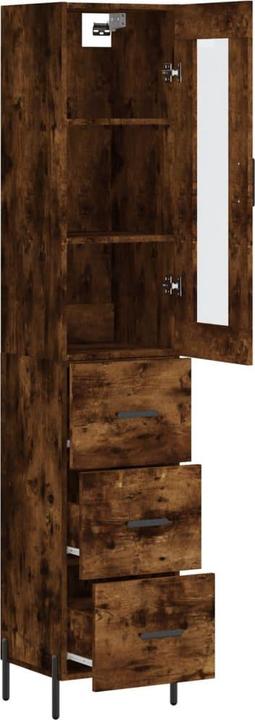Produktbild vidaXL Highboard (34.50 x 34 x 180 cm)