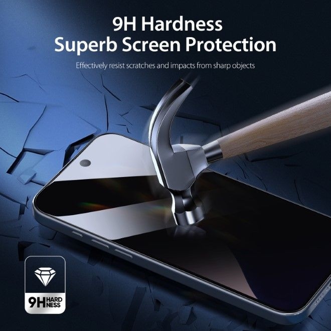 Image du produit Dux Ducis Verre blindé Privacy (1 pièce(s), Apple iPhone 16 Pro Max)