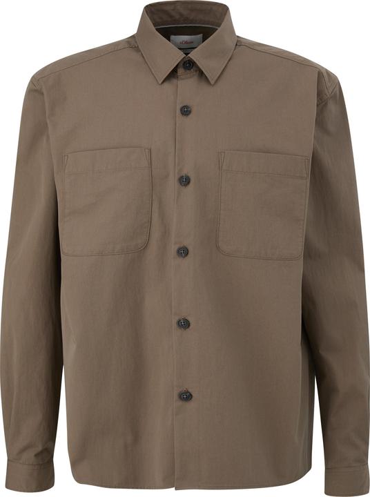 Produktbild s.Oliver Hemd Relaxed: Hemd aus Twill (L)