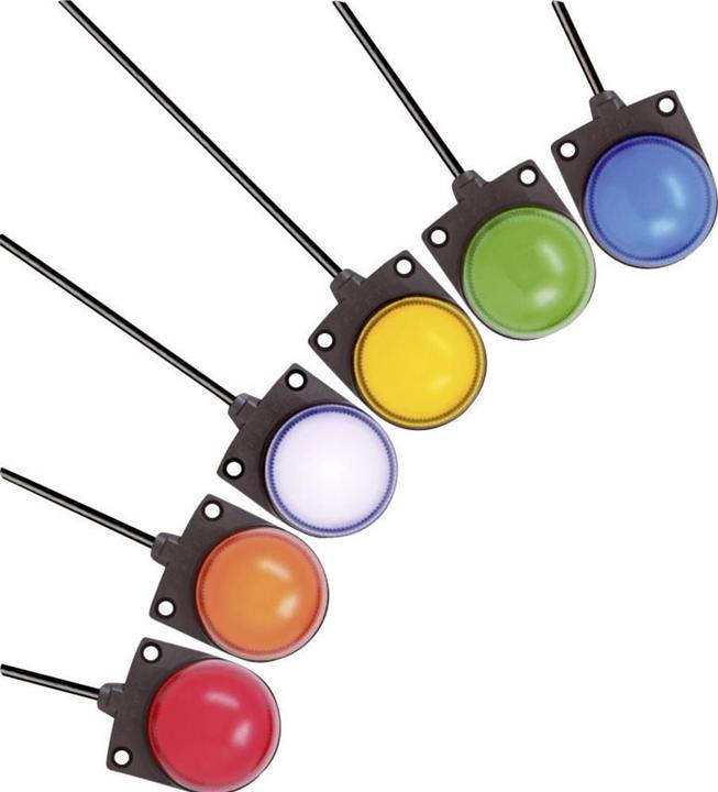 Actual product image Idec Surface mount indicator,dome,green,24V