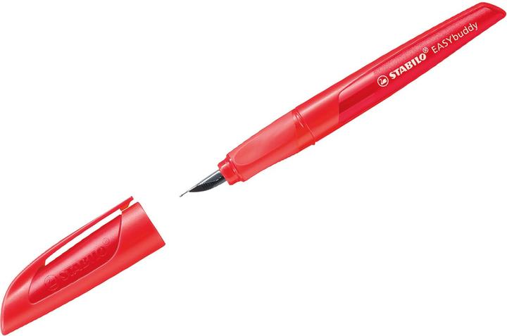 Image du produit STABILO Stylo scolaire EASYbuddy avec plume standard (Rouge, Corail, 1 x)