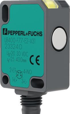 Actual product image Pepperl & Fuchs Miniature Ultrasonic Sensor, Sr 250mm