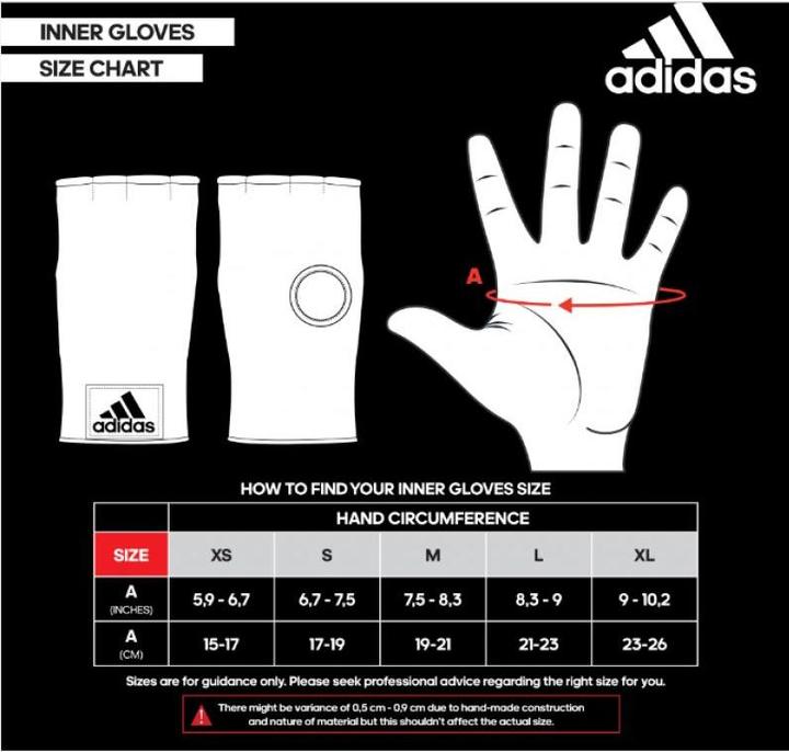 Actual product image Adidas Speed Padded Inner Glove black/black S (S)