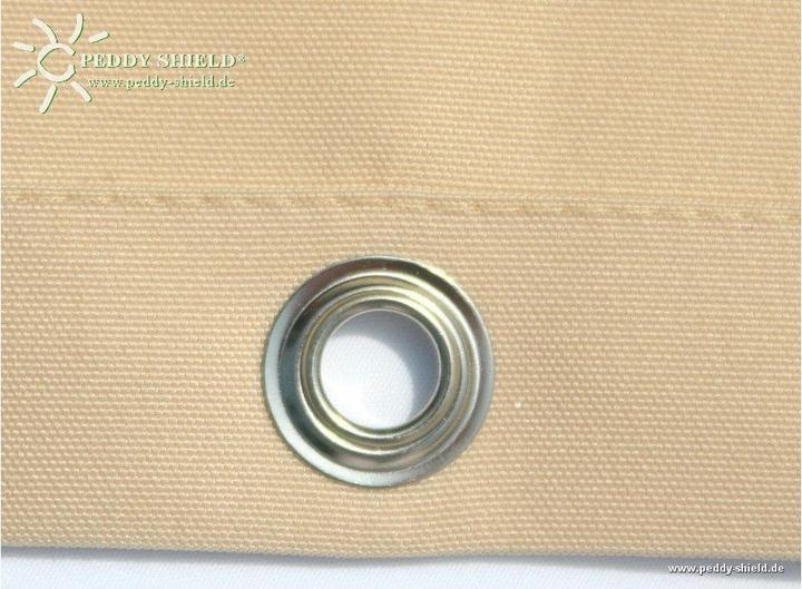 Immagine prodotto Peddy Shield Tenda da sole in tessuto, bianco, 140 g/m² 146 cm / per 1 m