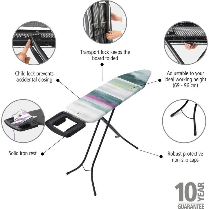 Produktbild Brabantia Morning Breeze (Grösse B, schwarz) (124 x 38 cm)