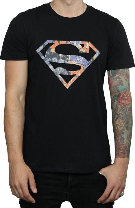 Immagine prodotto Superman Floral Logo 2 Maglietta Uomo (L)