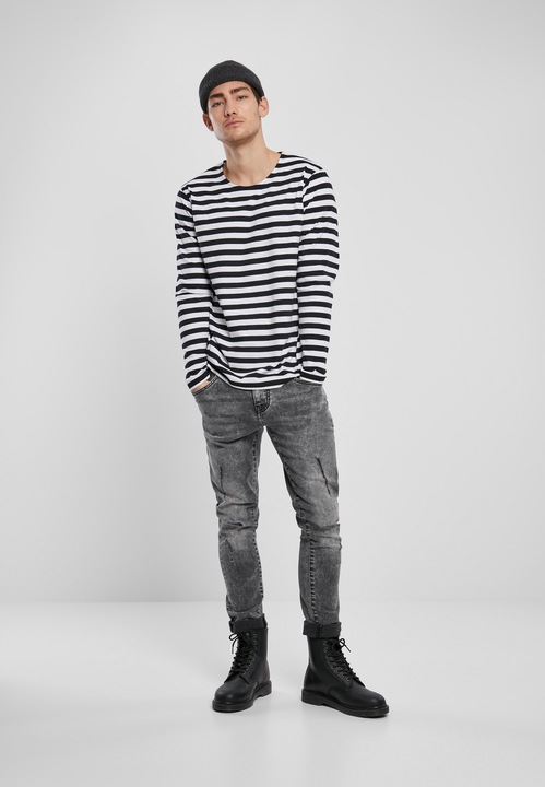 Produktbild Urban Classics Regular Stripe LS (M)