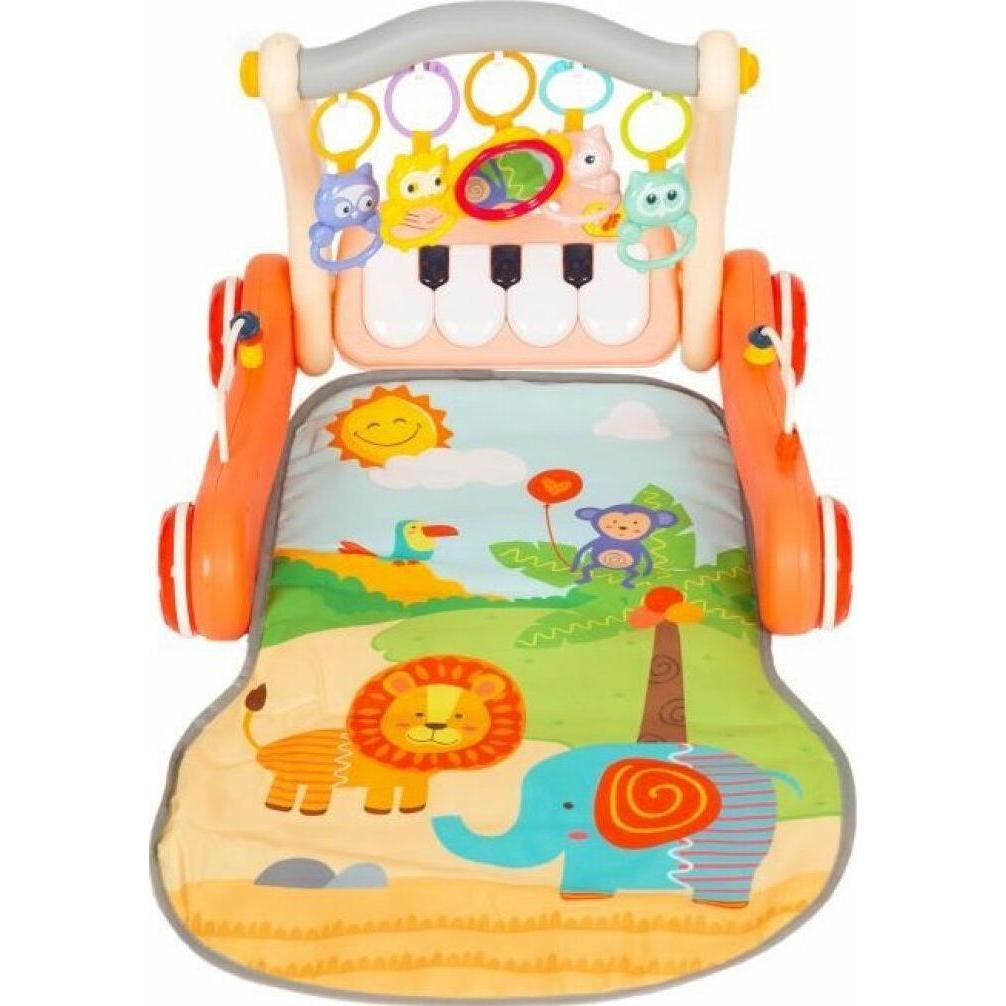 Thumbnail - Hunger HUANGER Interaktive Gehhilfe mit Sockel 2in1 - orange