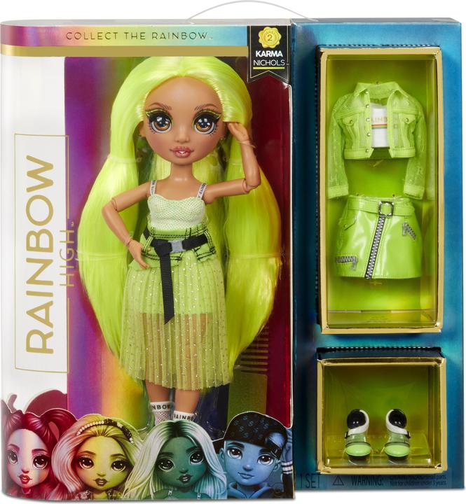 Produktbild L.O.L. Surprise! Little Rainbow High Fashion Doll l Neon, Masters Nichols