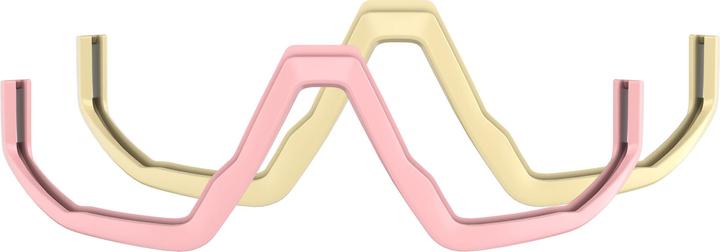 Powder Pink, Pastel Yellow
