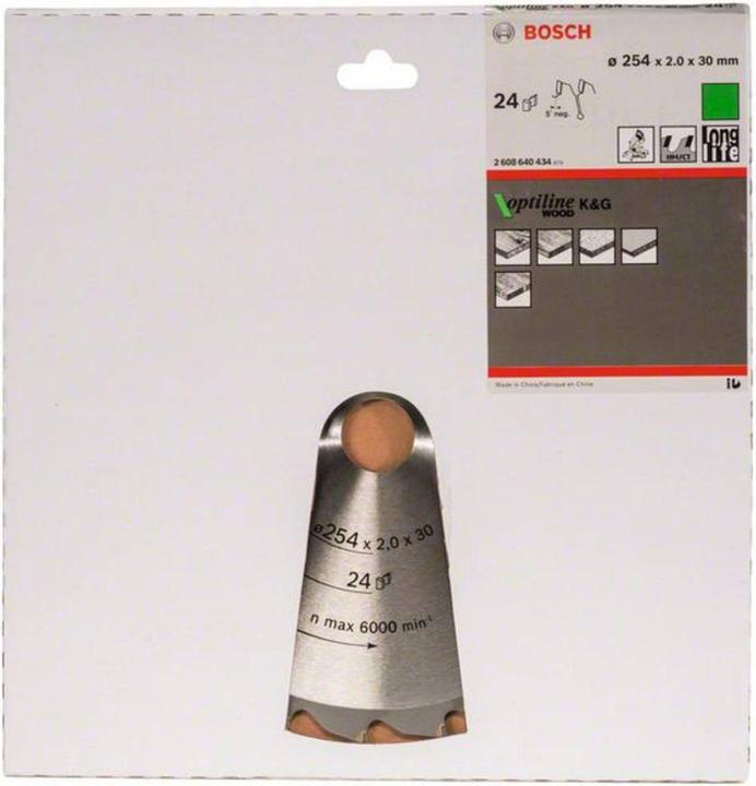 Immagine prodotto Bosch Professional Zubehör Lama circolare per legno PRO, 254 x 2 x 30 mm