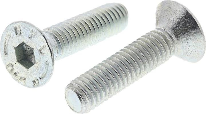 Produktbild RS PRO Schrauben Senkkopf Innensechskant M6x25mm