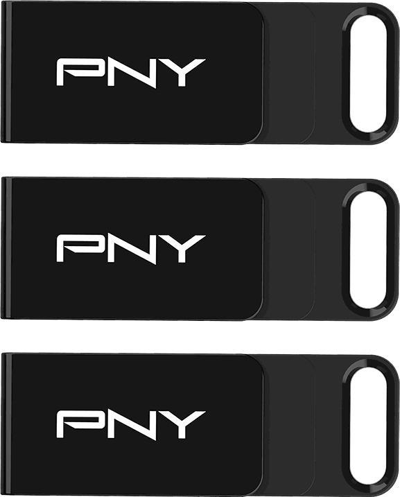 Actual product image PNY ELITE TYPE-C USB 3.2 128GB X3 (128 GB, USB-C)