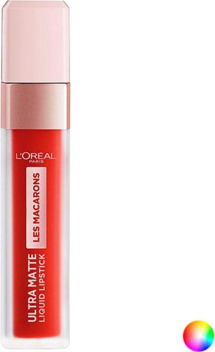 Actual product image L'Oréal Paris LES MACARONS ultra matte liquid lipstick #830- (Blackcurrant Crush)