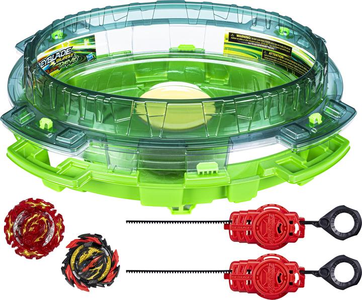 Immagine prodotto Hasbro Beyblade Burst QuadDrive Interstellar Drop Battle Set (Multilingue)