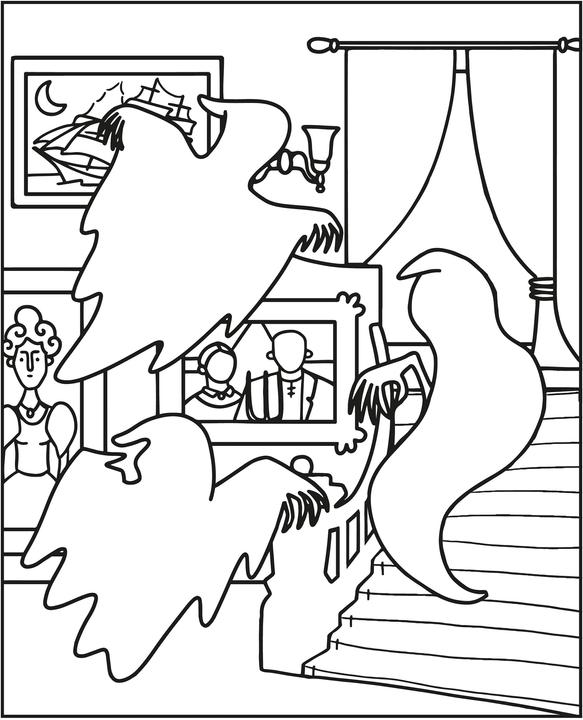 Actual product image My colour magic colouring book: eerily colourful