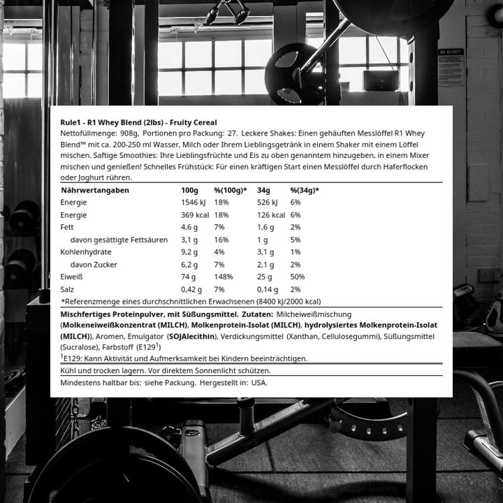 Produktbild Rule 1 R1 Whey Blend (Fruity Cereal, 1 Stk., 1120 g)