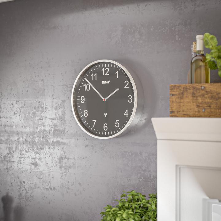 Produktbild Mebus Funk-Wanduhr (30 cm)