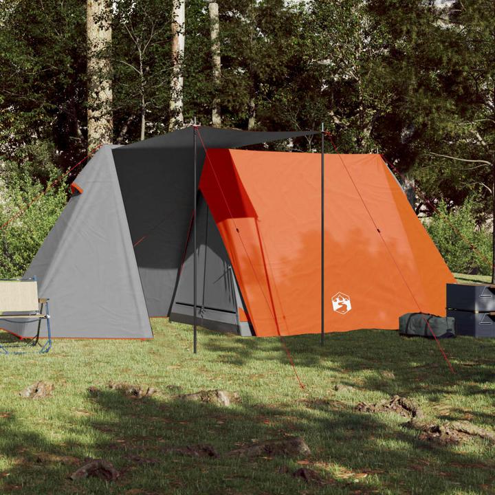 Image du produit vidaXL Tente de camping 3 personnes & orange 465 x 220 x 170 cm 185T Taft (Tente igloo, 6.20 kg, 3 personnes)