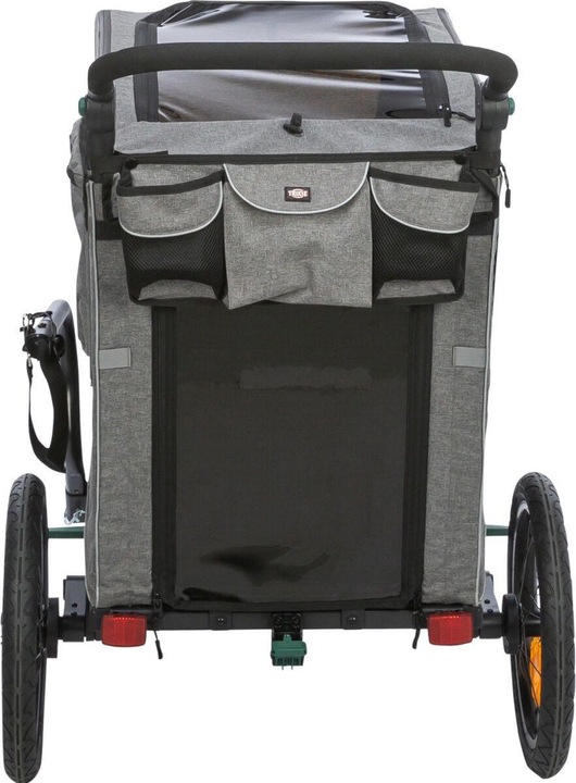 Image du produit Trixie Kit de conversion Jogger pour remorque de vélo, Gris/Salbei (Chien, Réflecteurs)