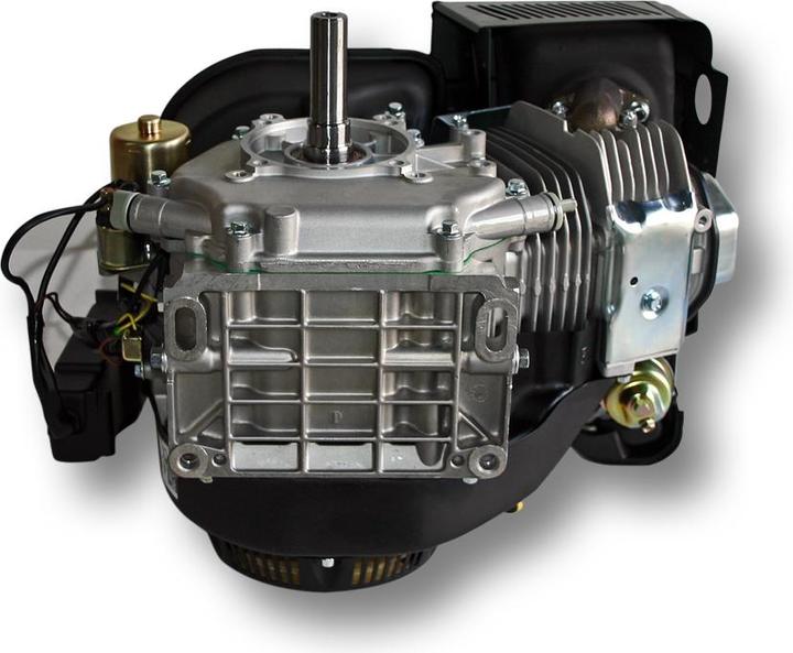 Produktbild Wiltec LIFAN 190 Benzinmotor 10kW (15PS) 25,4mm Elektrostart Kartmotor 420ccm (Häcksler, Kehrmaschine, Rasenmäher)