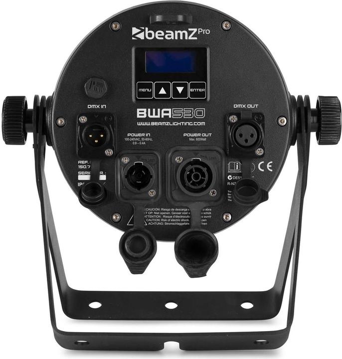 Actual product image BeamZ BWA530 Alu IP65 LED PAR (10 W, LED)