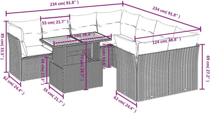 Produktbild vidaXL Anna