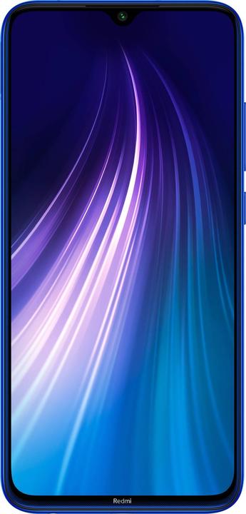 Produktbild Xiaomi Redmi Note 8 (64 GB, Neptune Blue, 6.30", Dual SIM, 48 Mpx, 4G)