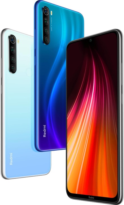 Actual product image Xiaomi Redmi Note 8 (64 GB, Neptune Blue, 6.30", Dual SIM, 48 Mpx, 4G)