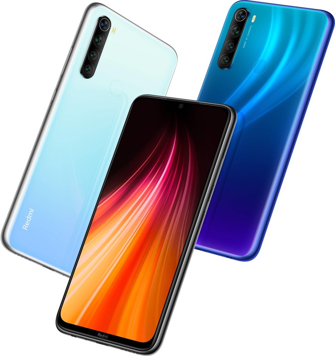 Actual product image Xiaomi Redmi Note 8 (64 GB, Neptune Blue, 6.30", Dual SIM, 48 Mpx, 4G)