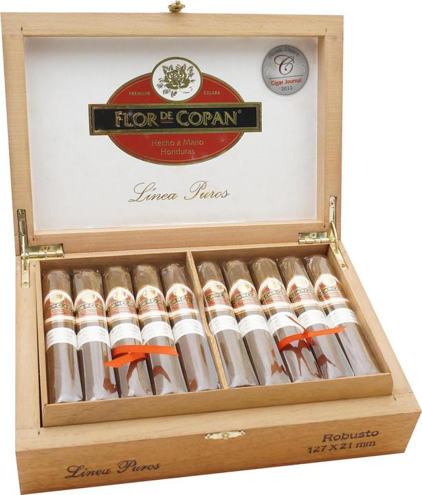 Produktbild Flor de Copan Linea Puros Robusto (Parejo)