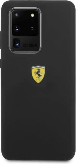 Produktbild Ferrari Hardcase FESSIHCS69BK S20 Ultra G988 black/black Silicone (Samsung Galaxy S20 Ultra)